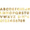 Trend Enterprises Gold Metallic 4 Casual Uppercase Ready Letters, 71 Per Pack, PK3 T479 - alternate 5